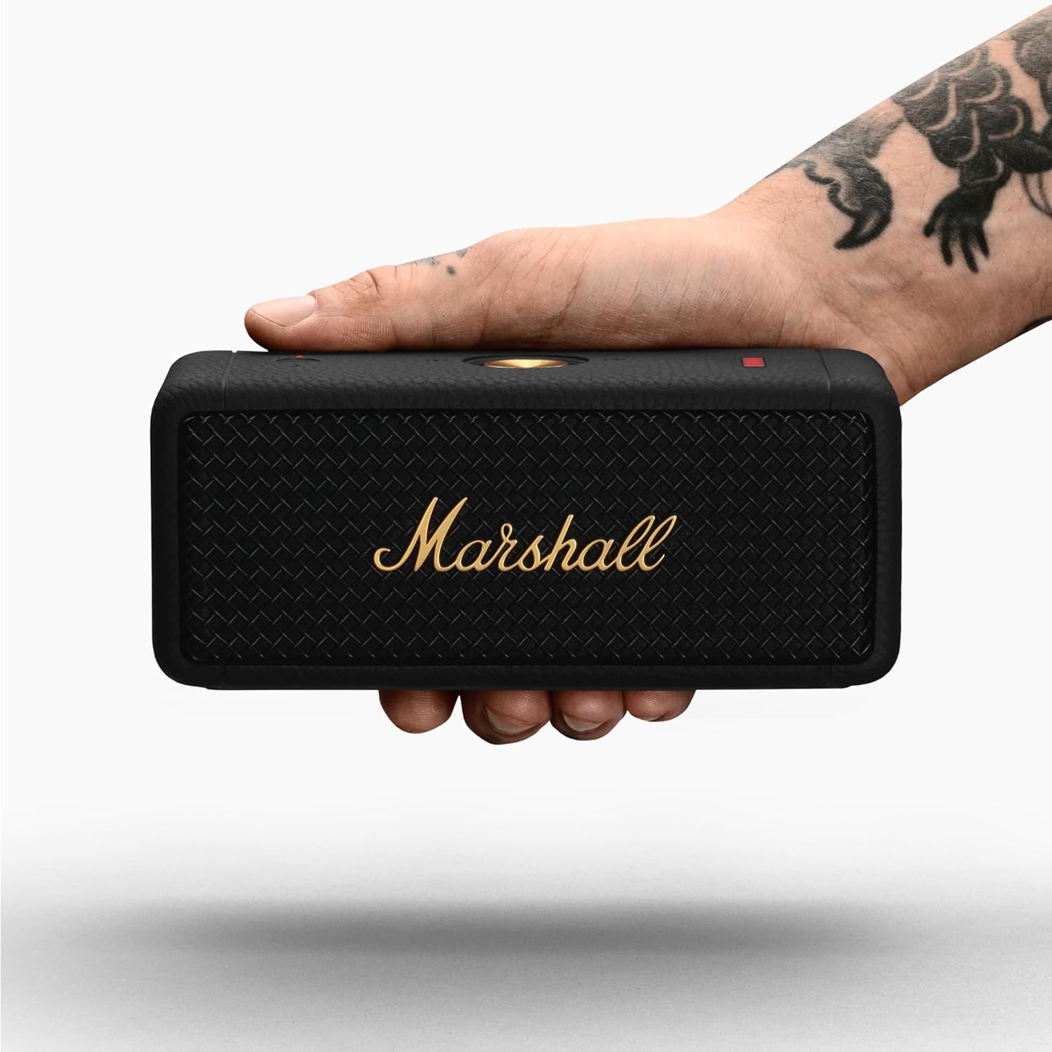 Marshall Emberton II Portable Bluetooth Speaker, Black & Brass - Image 6